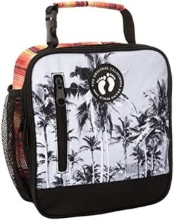 Basic Insulated Lunch Bag For School And Work, Thermal Reusable Office Lunch Box For Kids, Boys, Girls, Men, Women (Summer Sunset Stripes) -Peugeot Shop 41ZCDY2QoVL. AC