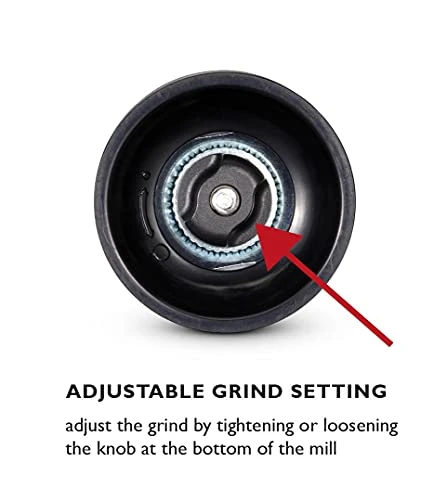 Cole & Mason H321806 City Salt And Pepper Mills | Precision+ Stemless | Concrete/Acrylic | 160 Mm | Gift Set | Includes 2 X Salt And Pepper Grinders | Lifetime Mechanism Guarantee 5 Cole & Mason H321806 City Salt And Pepper Mills | Precision+ Stemless | Concrete/Acrylic | 160 Mm | Gift Set | Includes 2 X Salt And Pepper Grinders | Lifetime Mechanism Guarantee - Image 5