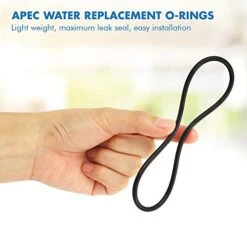 APEC Water Systems FILTER-MAX-ES50 50 GPD High Capacity Complete Replacement Filter Set & Water Systems SET 3 Pcs 3.5" O.D. Replacement O-Ring For Reverse Osmosis Water Filter Housings, Black -Peugeot Shop 41ZL2ckeVjL