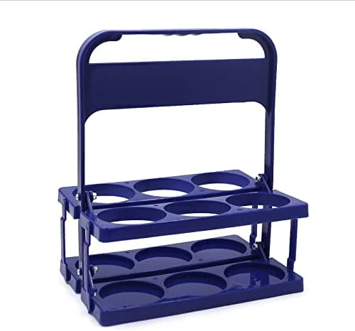 CASCAB Plastic Beer Portable Folding Basket Basket Foldable 6-Pack Beer Bottle Caddy Bucket Holder For Daily Use,C 10 CASCAB Plastic Beer Portable Folding Basket Basket Foldable 6-Pack Beer Bottle Caddy Bucket Holder For Daily Use,C - Image 10