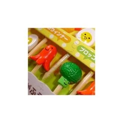 Bento 3D Food Pick, 8-Piece, Broccoli, Octopus, Fried Shrimp, Egg -Peugeot Shop 41ZPnZBLwIL