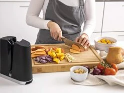 Zwilling V-Edge Professional Knife Sharpener, For Both Western And Japanese Blades, Black 9 Zwilling V-Edge Professional Knife Sharpener, For Both Western And Japanese Blades, Black -Peugeot Shop 41ZR3GGGEIL