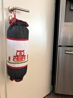 Plastic Bag Holder And Dispenser I Stores Up To 50 Grocery Bags I Large Storage Organizer Shopping Grocery Bag Holder For Plastic Bags -Peugeot Shop 41ZaNtwACBL