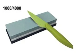 Premium Sharpening Stones Double Sided Grit 1000/4000 Whetstone - Kitchen Knife Sharpener Waterstone With Non-Slip Base -Peugeot Shop 41ZsaMnQ2AL