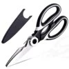 Kitchen Scissors Heavy Duty , Stainless Steel Kitchen Shears, Sharp Premium Cooking Scissors For Chicken Meat Fish Poultry Vegetables BBQ Herbs Nuts Flowers Household, Poultry Shear - Dishwasher Safe