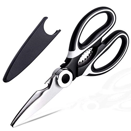 Kitchen Scissors Heavy Duty , Stainless Steel Kitchen Shears, Sharp Premium Cooking Scissors For Chicken Meat Fish Poultry Vegetables BBQ Herbs Nuts Flowers Household, Poultry Shear - Dishwasher Safe 1 Kitchen Scissors Heavy Duty , Stainless Steel Kitchen Shears, Sharp Premium Cooking Scissors For Chicken Meat Fish Poultry Vegetables BBQ Herbs Nuts Flowers Household, Poultry Shear - Dishwasher Safe