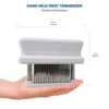 48-Blade Meat Tenderizer, Original Super 3 Meat Tenderizer, 1.50 X 4.00 X 5.75 Inches, White