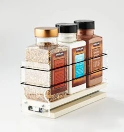 Vertical Spice - 3x1x11 DC - Spice Rack - Large Container Drawer - Size: 3.45" Width X 5.0" Height X 10.6" Depth - Made In USA -Peugeot Shop 41aZ8erw0lS