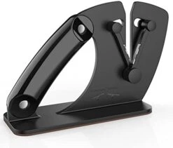 Knife Sharpener With Adjustable Angle, Coarse And Fine Sharpeners, And Scissor Sharpening - Non-Slip Base, Ergonomic Handle, And Durable Materials -Peugeot Shop 41aaMGloikL. AC