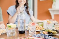 SodaStream Odastream 3x1L Carbonating Bottles, Black -Peugeot Shop 41ad40HcVbL