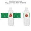 Big Dot Of Happiness Ugly Sweater - Holiday And Christmas Party Water Bottle Sticker Labels - Set Of 20