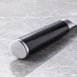 Cutlery Classic Hollow Ground Chef's Knife 8”, Ideal For All-Around Food Preparation, Authentic, Handcrafted Japanese Knife, Professional Chef Knife -Peugeot Shop 41alMMN12ZL