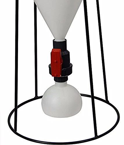 FASTFERMENT - FastFerment 7.9G CBall FastFerment Yeast Harvesting Collection Ball - No More Sediment Contamination! Flat Bottomed Design For Your Home-Brew Kit. Rubber Bung And Teflon Tape Included (Collection Ball 7.9 Gallon) 2 FASTFERMENT - FastFerment 7.9G CBall FastFerment Yeast Harvesting Collection Ball - No More Sediment Contamination! Flat Bottomed Design For Your Home-Brew Kit. Rubber Bung And Teflon Tape Included (Collection Ball 7.9 Gallon) - Image 2