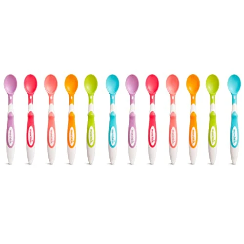 Munchkin® Soft Tip™ Infant Spoons, 12 Pack 1 Munchkin® Soft Tip™ Infant Spoons, 12 Pack