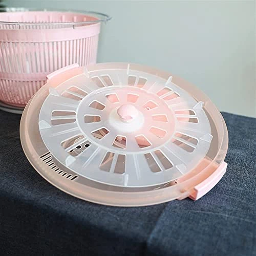 Salad Spinner,Spin Salad Spinner,Large,Pink 3 Salad Spinner,Spin Salad Spinner,Large,Pink - Image 3