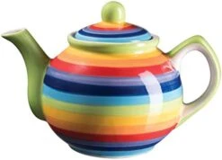 Hand Painted Rainbow Stripe Salt And Pepper Pot -Peugeot Shop 41bJoOqQN4L. AC
