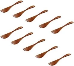 Set Of 10 Handmade Butter Jelly Spreader Cheese Knife (Brown Narrow) -Peugeot Shop 41bQWLuACxL. AC