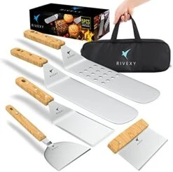 Griddle Scraper Stainless Steel – Grill Scraper For Griddle, Griddle Scraper Tool, Flat Top Grill Scraper, Dough Scraper Use For Chopping, Dicing, Cutting, Mixing Food And Cleaning -Peugeot Shop 41bj9s8mhxS. AC