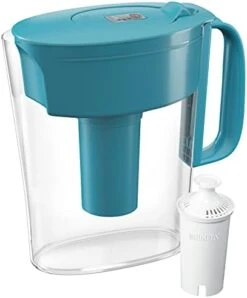 Brita Small 6 Cup Water Filter Pitcher With 1 Standard Filter, BPA Free - Metro, White (Packaging May Vary) -Peugeot Shop 41bowSSf mS. AC