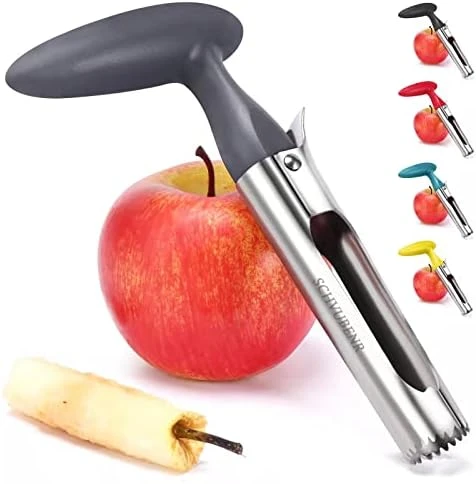 Premium Apple Corer Tool - Easy To Use And Clean - Sturdy Apple Core Remover With Sharp Serrature - Stainless Steel Corers For Apple And Pear - Core Fruits With Ease(Red) 9 Premium Apple Corer Tool - Easy To Use And Clean - Sturdy Apple Core Remover With Sharp Serrature - Stainless Steel Corers For Apple And Pear - Core Fruits With Ease(Red) - Image 9