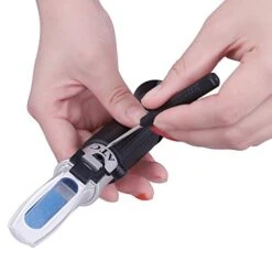 Antifreeze Refractometer - 3-in-1 Coolant Tester For Checking Freezing Point, Concentration Of Ethylene Glycol Or Propylene Glycol Based Automobile Antifreeze Coolant And Battery Acid Condition 9 Antifreeze Refractometer - 3-in-1 Coolant Tester For Checking Freezing Point, Concentration Of Ethylene Glycol Or Propylene Glycol Based Automobile Antifreeze Coolant And Battery Acid Condition -Peugeot Shop 41bzRNDt0fL