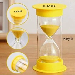 Sand Timer, Acrylic Hourglass Timer Colorful Sandglass Timer 1 Min/2 Mins/3 Mins/5 Mins/10 Mins/15 Mins Sand Clock Timer For Games Classroom Home Office(Pack Of 6) 11 Sand Timer, Acrylic Hourglass Timer Colorful Sandglass Timer 1 Min/2 Mins/3 Mins/5 Mins/10 Mins/15 Mins Sand Clock Timer For Games Classroom Home Office(Pack Of 6) -Peugeot Shop 41c8tAIftfL