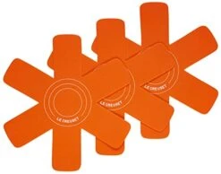 Le Creuset Set Of 3 Felt Cookware Protectors - Flame