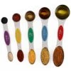 Magnetic Measuring Spoons Stainless Steel Teaspoon And Tablespoon Measurement Spoon Set Of 5 For Dry And Liquid Ingredients