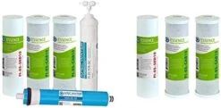APEC Water Systems FILTER-MAX-ES50 50 GPD High Capacity Complete Replacement Filter Set & Water Systems SET 3 Pcs 3.5" O.D. Replacement O-Ring For Reverse Osmosis Water Filter Housings, Black -Peugeot Shop 41cVOAr7L8L. AC