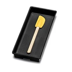 Madesmart 15" X 6" Plastic Multipurpose Storage Organizer Bin For Drawers, Low-Profile Storage Bin Home Organizer, Carbon -Peugeot Shop 41caahuFWGL