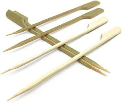 4.7 Inch Bamboo Wood Wooden Paddle Picks Skewers For Cocktail,Appetizers,Fruit Kabobs,Sandwich,Barbeque Snacks.More Size Choices 3.5''/ 4.7''/ 7''/ 10'' (Pack Of 100) 18 4.7 Inch Bamboo Wood Wooden Paddle Picks Skewers For Cocktail,Appetizers,Fruit Kabobs,Sandwich,Barbeque Snacks.More Size Choices 3.5''/ 4.7''/ 7''/ 10'' (Pack Of 100) -Peugeot Shop 41cfC7ffFfL. AC 2