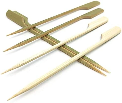 4.7 Inch Bamboo Wood Wooden Paddle Picks Skewers For Cocktail,Appetizers,Fruit Kabobs,Sandwich,Barbeque Snacks.More Size Choices 3.5''/ 4.7''/ 7''/ 10'' (Pack Of 100) 7 4.7 Inch Bamboo Wood Wooden Paddle Picks Skewers For Cocktail,Appetizers,Fruit Kabobs,Sandwich,Barbeque Snacks.More Size Choices 3.5''/ 4.7''/ 7''/ 10'' (Pack Of 100) - Image 7