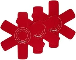 Le Creuset Set Of 3 Felt Cookware Protectors - Flame -Peugeot Shop 41ck0K1ADL. AC