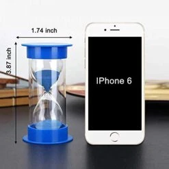 Sand Timer, Acrylic Hourglass Timer Colorful Sandglass Timer 1 Min/2 Mins/3 Mins/5 Mins/10 Mins/15 Mins Sand Clock Timer For Games Classroom Home Office(Pack Of 6) 10 Sand Timer, Acrylic Hourglass Timer Colorful Sandglass Timer 1 Min/2 Mins/3 Mins/5 Mins/10 Mins/15 Mins Sand Clock Timer For Games Classroom Home Office(Pack Of 6) -Peugeot Shop 41cmCFzDG5L