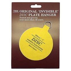 Flatiron Disc Invisible Plate Hanger, 4-Inch - SET 2