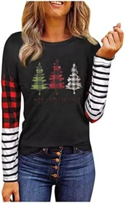Crewneck Sweatshirts For Women Cute Loose Tops Christmas Print Long Sleeve Sweatshirts Crew Neck Pullover Top Fall 10 Crewneck Sweatshirts For Women Cute Loose Tops Christmas Print Long Sleeve Sweatshirts Crew Neck Pullover Top Fall -Peugeot Shop 41d o1f1ocL. AC