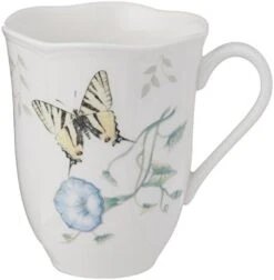 Lenox Butterfly Meadow Tiger Swallow Tail Porcelain Cup And Saucer Set - -Peugeot Shop 41d32csdL. AC