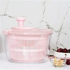 Salad Spinner,Spin Salad Spinner,Large,Pink 8 Salad Spinner,Spin Salad Spinner,Large,Pink -Peugeot Shop 41dHtZXSGBL