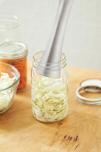 Stainless Steel Sauerkraut/Kimchee Pounder Tamper, 10", 8.75 Inches 4 Stainless Steel Sauerkraut/Kimchee Pounder Tamper, 10", 8.75 Inches - Image 4