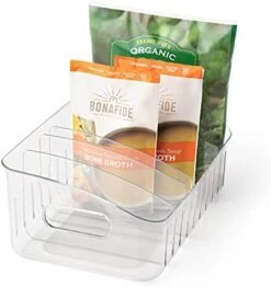 FreezeUp Freezer Bin 15", Fridge Organizer With Storage, BPA-Free Food-Safe Container -Peugeot Shop 41deP4ae3uS. AC