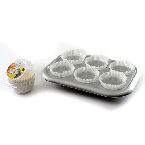 Giant Muffin Cups, White, Pack Of 48 2 Giant Muffin Cups, White, Pack Of 48 - Image 2