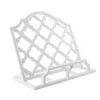 Vintage Cast Iron Cookbook Stand Holder Large Cookbook Holder White Metal Cookbook Stand For Kitchen IPad Recipe Book Stand