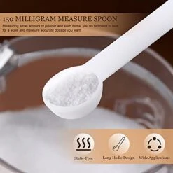 1/32 Teaspoon Micro Scoops 150 Milligram Mini Measuring Spoons Tiny Little Plastic Scoop For Measuring Cosmetics, Medicines, Powders, Glitter And Seasoning (White,16 Pieces) 13 1/32 Teaspoon Micro Scoops 150 Milligram Mini Measuring Spoons Tiny Little Plastic Scoop For Measuring Cosmetics, Medicines, Powders, Glitter And Seasoning (White,16 Pieces) -Peugeot Shop 41dmactycvL