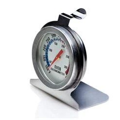 Oven Thermometer -100 To 600 Degrees With Easy Read Dial, Gray