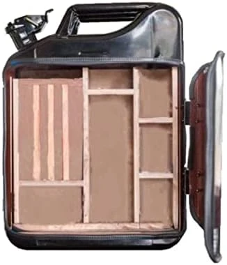 Ar Bar Set My Cave My Rules Lid And Handle Holds Whiskey Wine Cabinet Wine Gift Box For Men-E 3 Ar Bar Set My Cave My Rules Lid And Handle Holds Whiskey Wine Cabinet Wine Gift Box For Men-E - Image 3