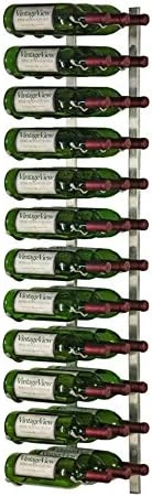 W Series Wine Rack 4 - Metal Wall Mounted Wine Rack - Modern, Label Forward Wine Storage - Space Saving Wine Rack With 12 Bottle Storage Capacity (Matte Black) 11 W Series Wine Rack 4 - Metal Wall Mounted Wine Rack - Modern, Label Forward Wine Storage - Space Saving Wine Rack With 12 Bottle Storage Capacity (Matte Black) - Image 11