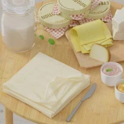 8 PCS Reusable Cheesecloth, Grade 100, 20x20 Inch Hemmed Organic Cheese Cloth For Straining Craft, 100% Cotton Unbleached Cloth Strainer For Cooking, Baking, Juicing, Cheese Making -Peugeot Shop 41e5l2JAbUL