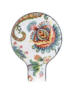 Protea Cynaroides Ceramic Spoon Rest, House Warming Gift, Dishwasher Safe