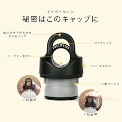 Threadless Vacuum Insulated Water Bottle With Twist-Free And No-Screw Insulated Flask, Stainless Steel Tumblers, Coffee Thermos Travel, 20oz - Revomax V2