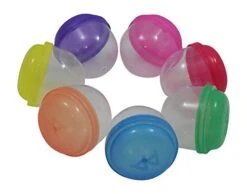 2 INCH Empty Acorn Capsules - 7 COLORS GUARANTEED (5 Each) - 35 Count By Avend -Peugeot Shop 41egdfEHlEL